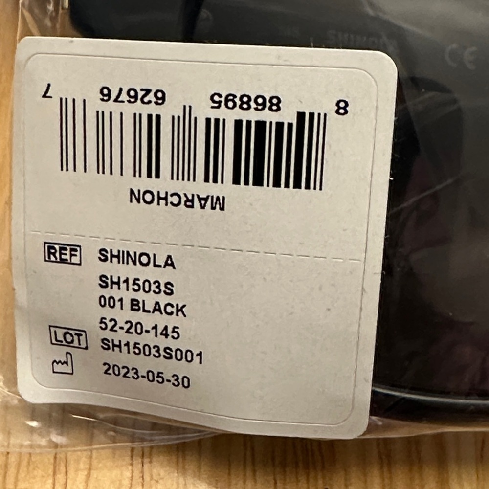 Shinola Classic Black Sunglasses SH1503S - Picture 6 of 8